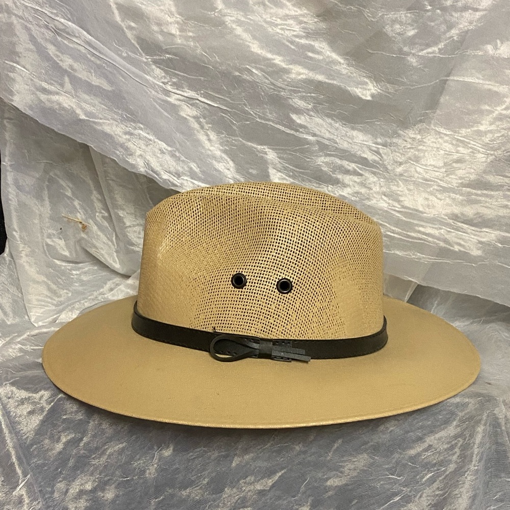 Stylish Tan Fedora Hat